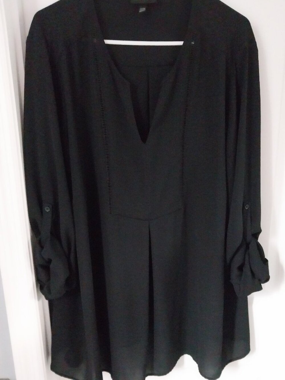 💗Lane Bryant Top  Black 22/24 NWOT💗
